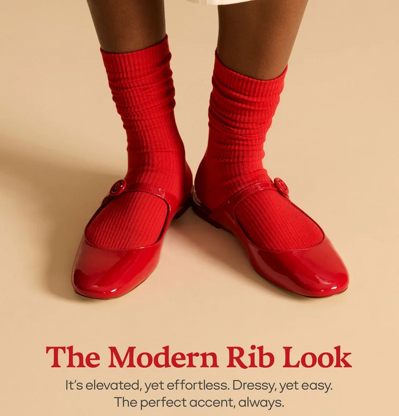The Modern Rib Look | It's elevated, yet effortless. Dressy, yet easy. The perfect accent, always.