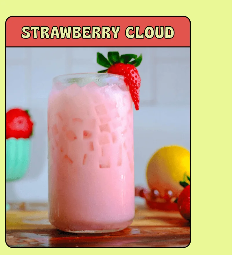 aura bora strawberry cloud