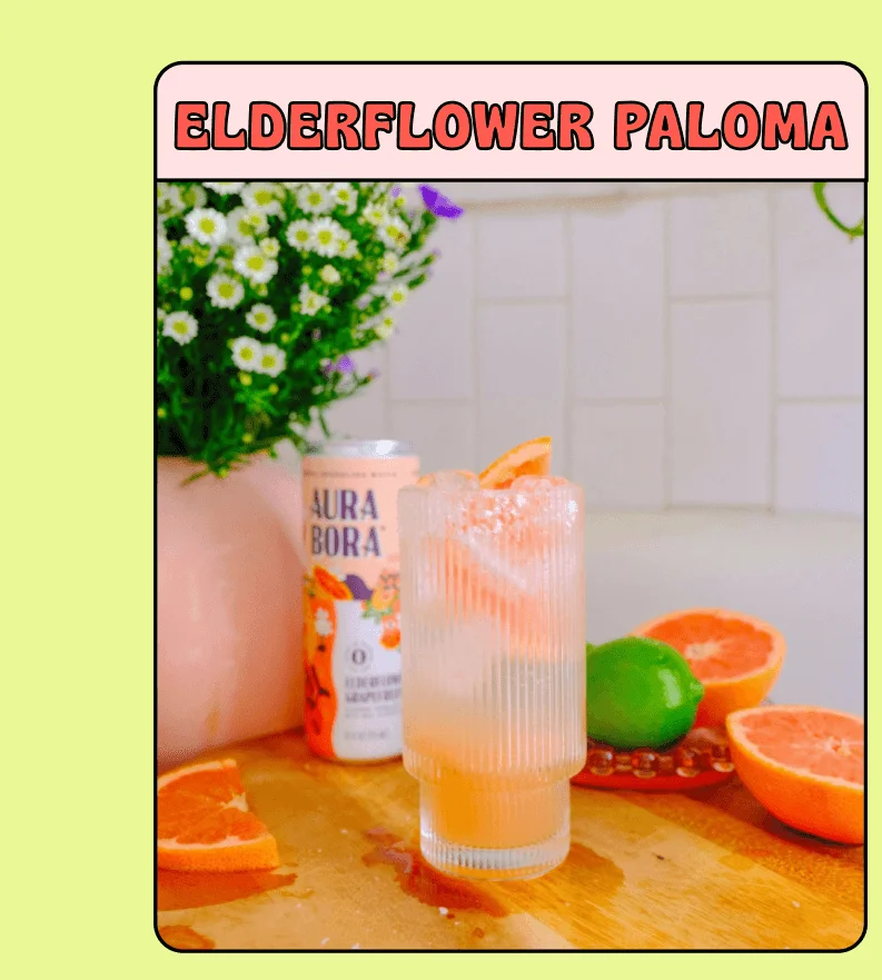 elderflower paloma