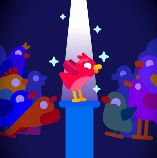 Illustrated Patreon birb