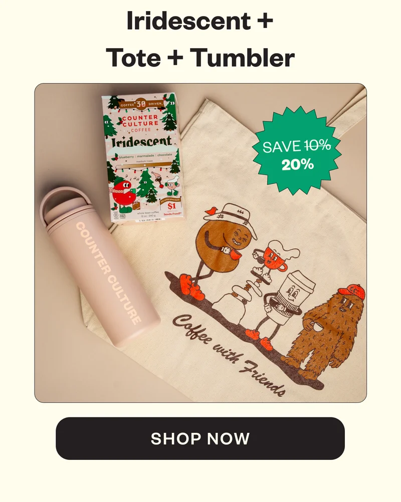 Iridescent + Tote + Tumbler Shop Now