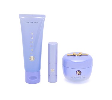 TATCHA Super-size Dewy Skin Cream w/ Serum Stick and Rice Wash