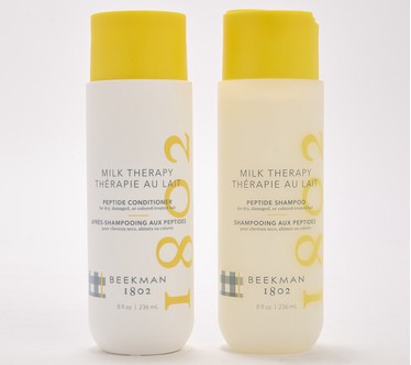 Beekman 1802 Milk Therapy Peptide Shampoo and Conditioner Set