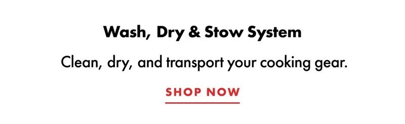 Wash dry and stow system. Shop now.