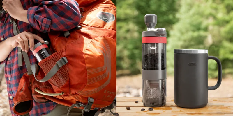 Outdoor camp and grill.