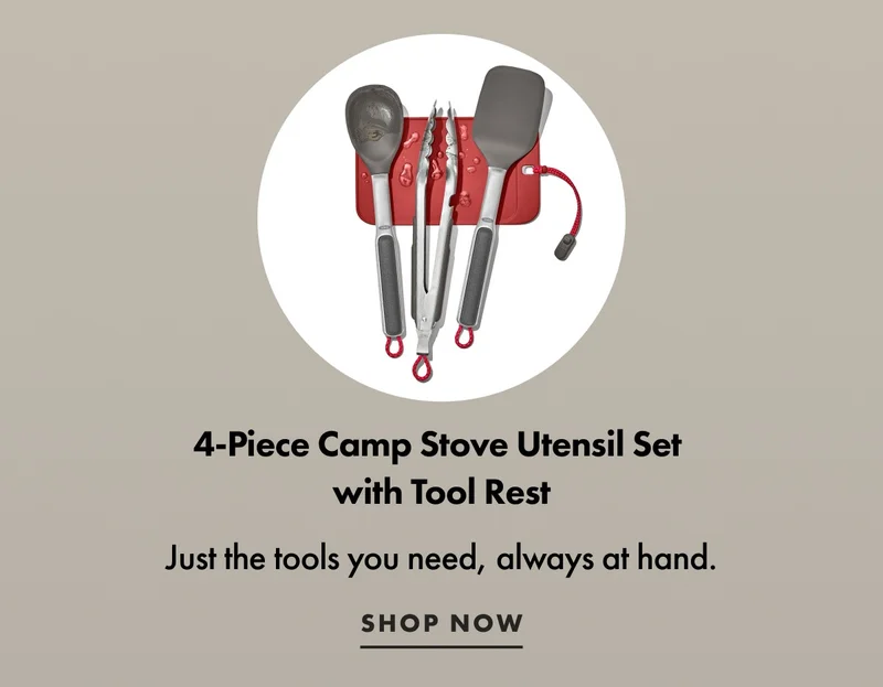 4 piece camp stove utensil set. Shop now.