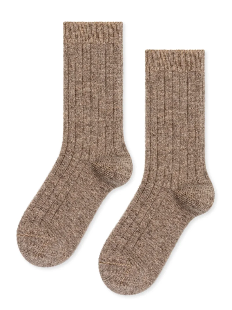 Image of Italia Cashmere Cozy Rib Crew