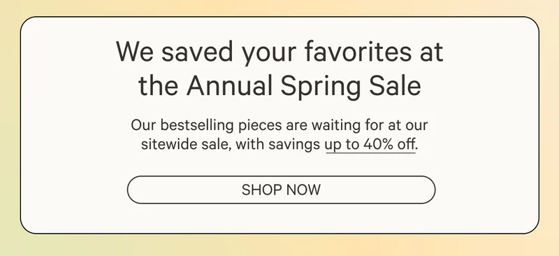 SHOP SPRING SALE