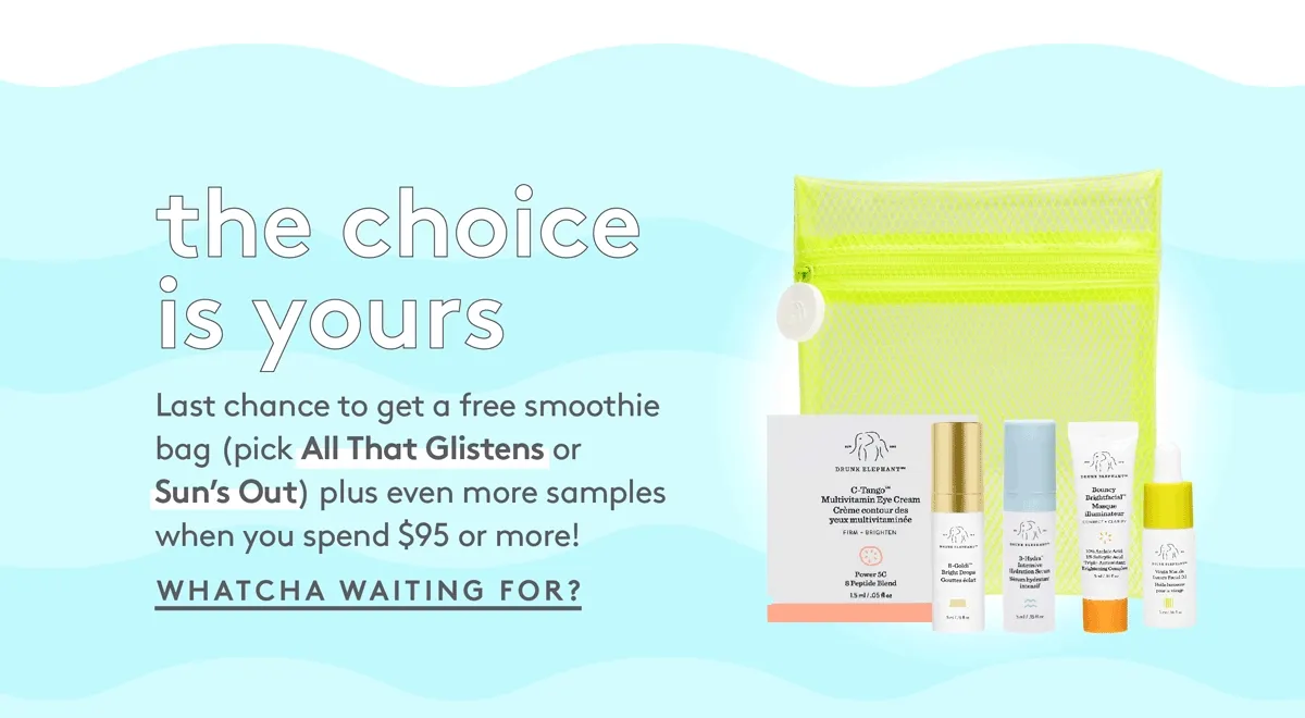 Smoothie Bag Promo Secondary