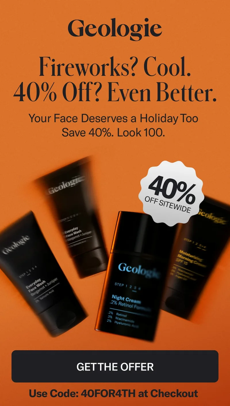 40% Off For The 4th