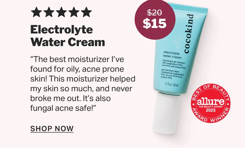 Electrolyte  Water Cream