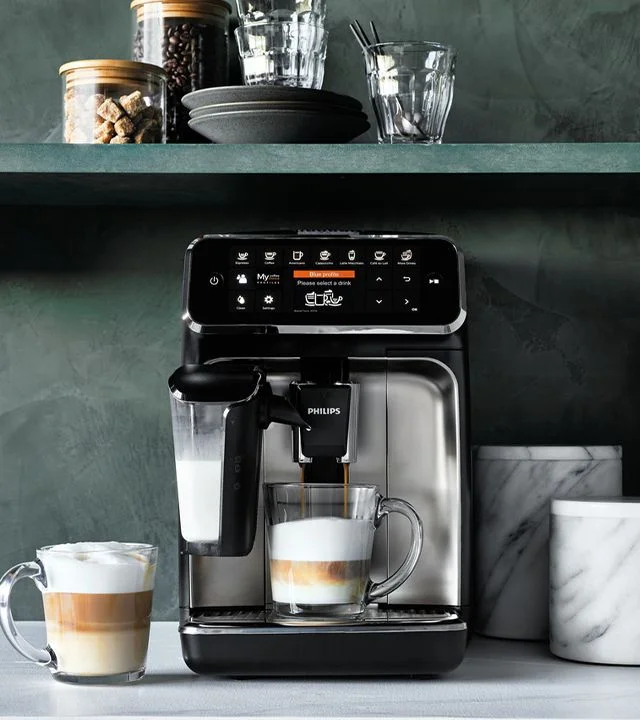 $100 off Philips 4300 Series Fully-Automatic espresso machine with LatteGo™‡