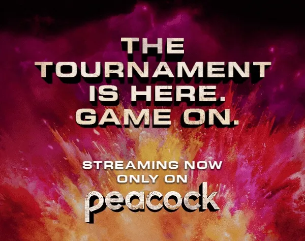 The tournament is here. Game on. Streaming now only on Peacock