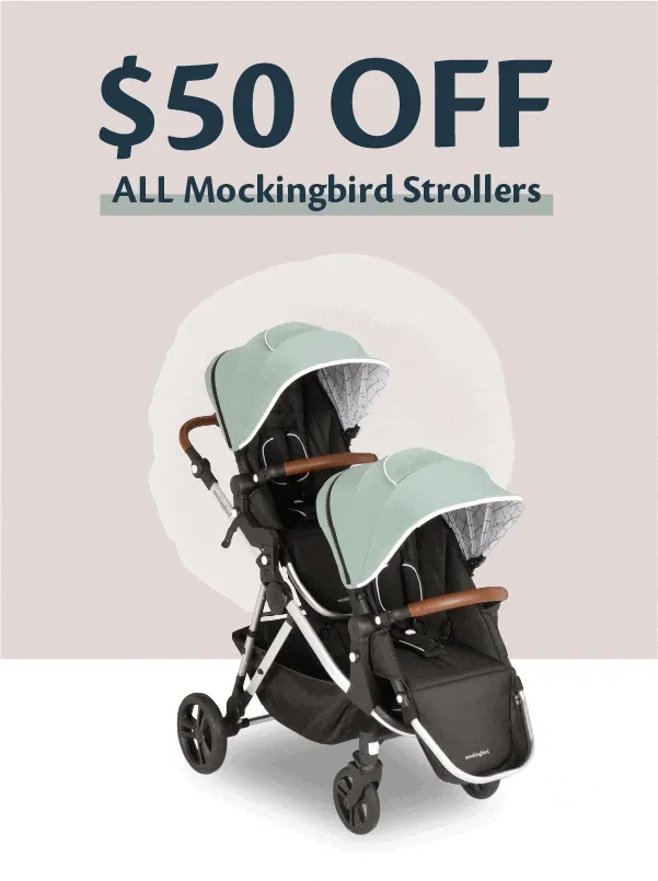 $50 OFF All Mockingbird Strollers