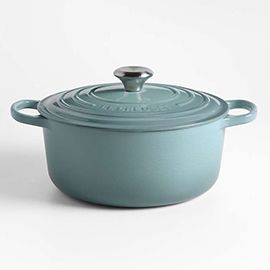 Le Creuset® 5.5-Qt. Round Dutch Oven in Sea Salt