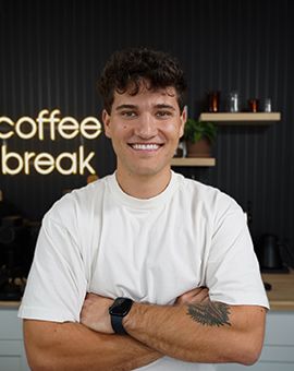 the barista: ethan rode