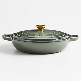 Le Creuset® Signature 5-Qt. Braiser in Thyme
