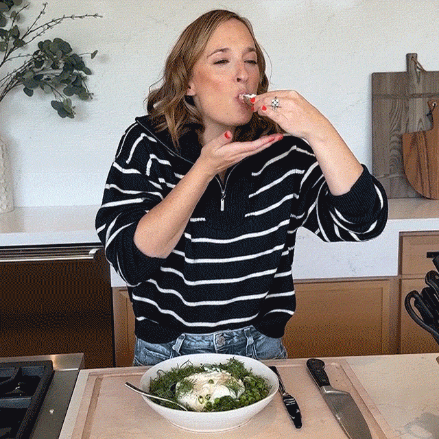 double pea burrata snack platter