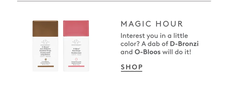 Magic Hour: O-Bloos and D-Bronzi for a little color