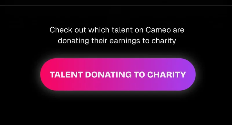 Explore talent donating to charity