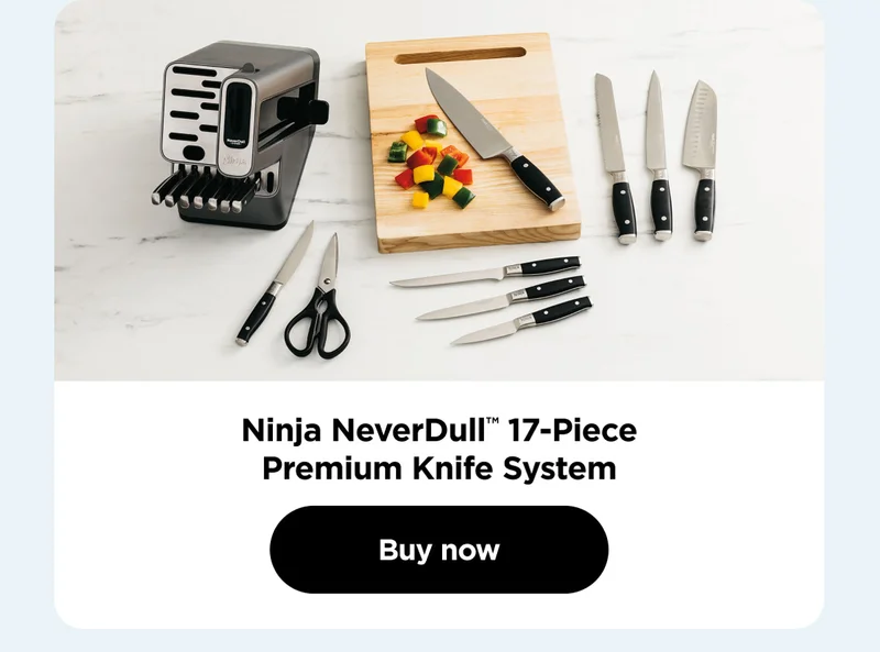 Ninja NeverDull 17-Piece Premium Knife System