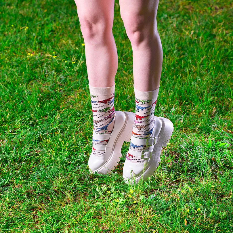 Crocodile Socks