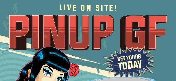 LIVE ON SITE PINUP GF!
