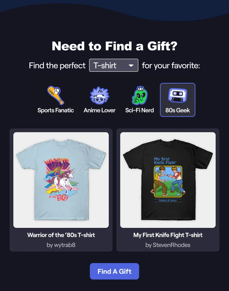 Need to Find a Gift?