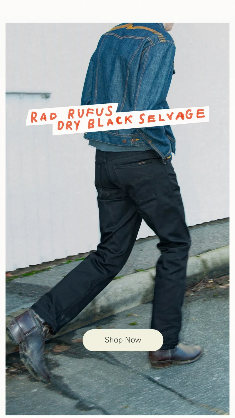 Rad Rufus Dry Black Selvage
