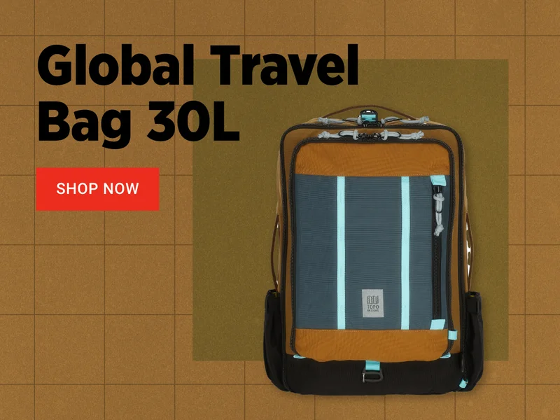 GLOBAL TRAVEL BAG 30L