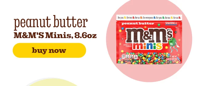 PEANUT BUTTER M&M'S MINIS