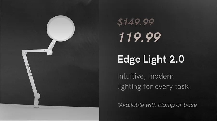 Edge Light 2.0 is now $119.99.