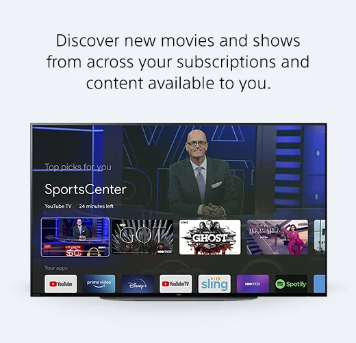 Discover new movies and shows from across your subscriptions and content available to you.