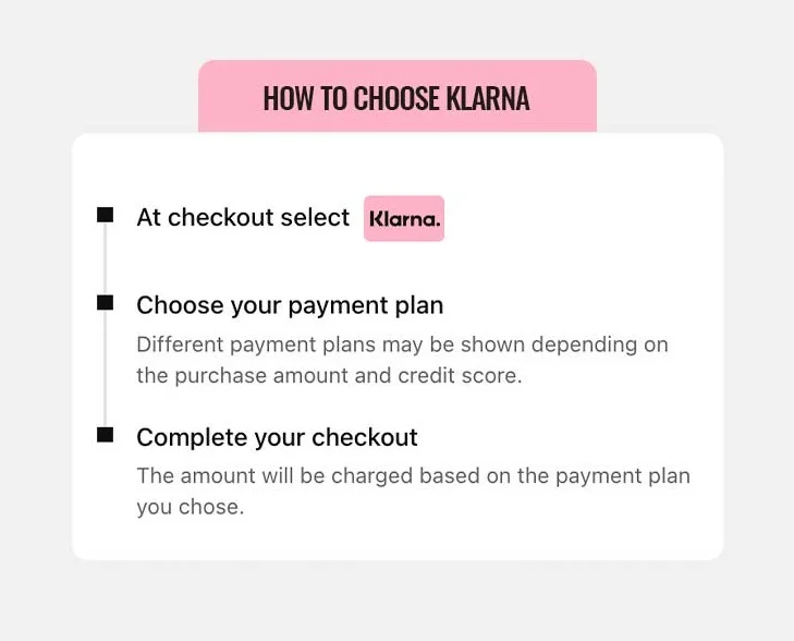 How to use Klarna