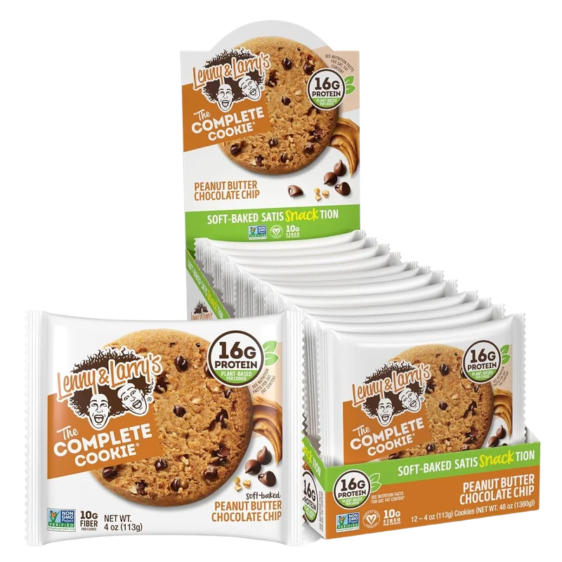 Image of Lenny & Larry's Peanut Butter Chocolate Chip Cookie (12 Pack)