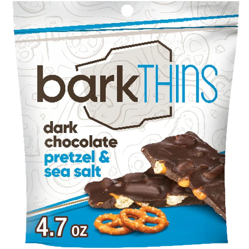 Image of BarkTHINS Dark Chocolate Pretzel with Sea Salt