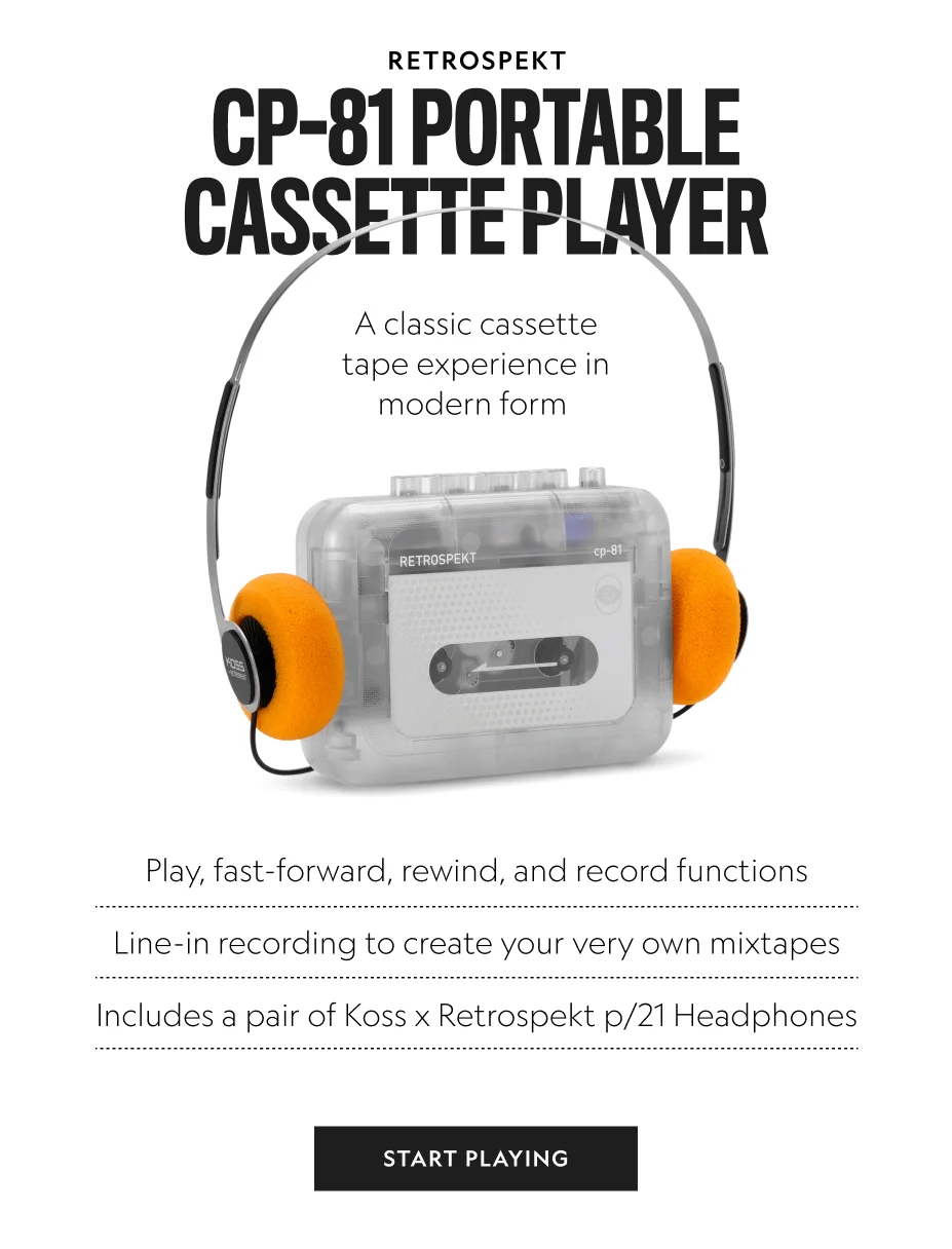 CP-81 Portable Cassette Player