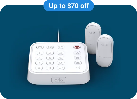 Up to $70 off. Arlo Home Security System.