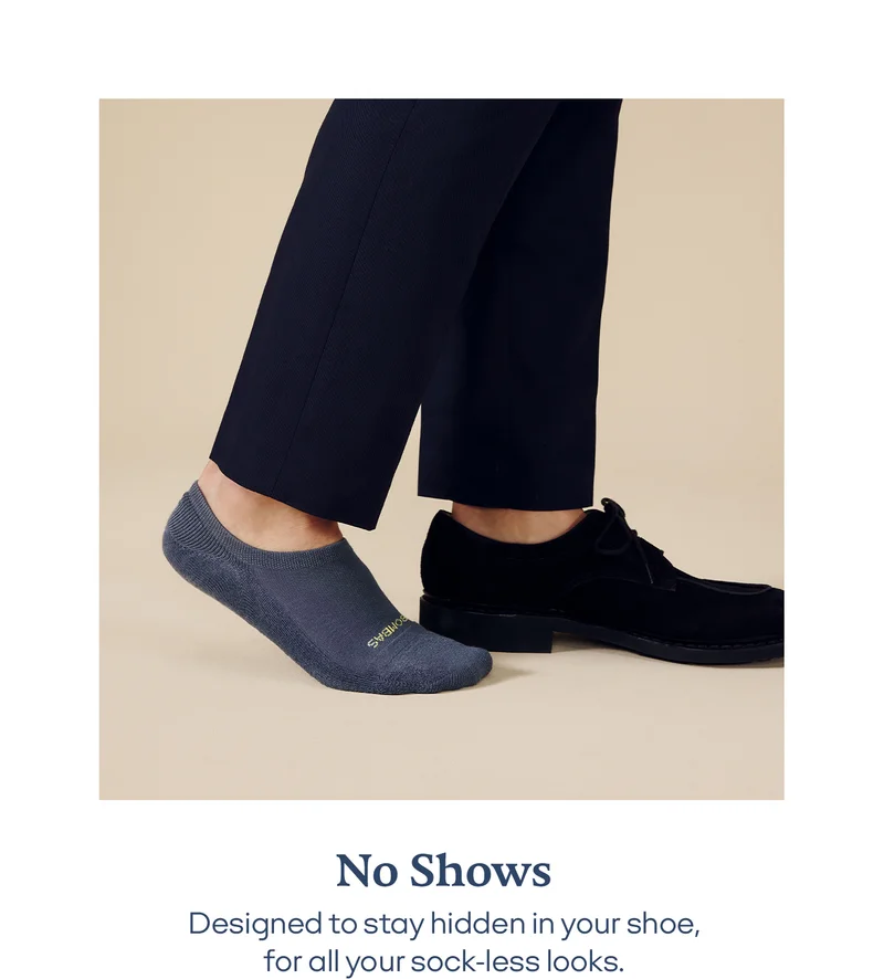 No Shows | Designed to stay hidden in your shoe, for all your sock-less looks.