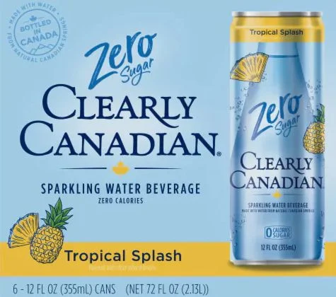 Image of Clearly Canadian ZERO Tropical Splash (6 Pack)