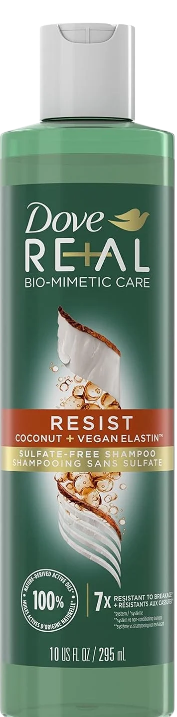 Image of Dove Real Shampoo Coconut Resist