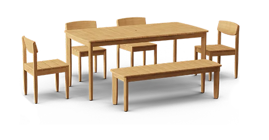 Dunes Teak Dining Set