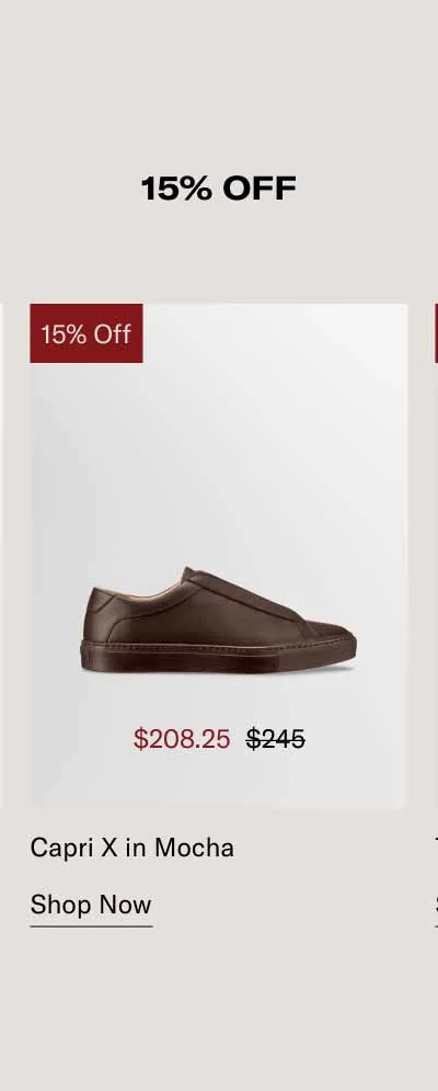 Capri X in Mocha. Shop Now
