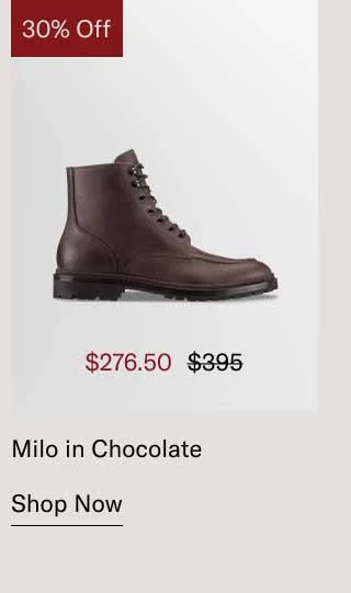 Milo in Chocolate. Shop Now
