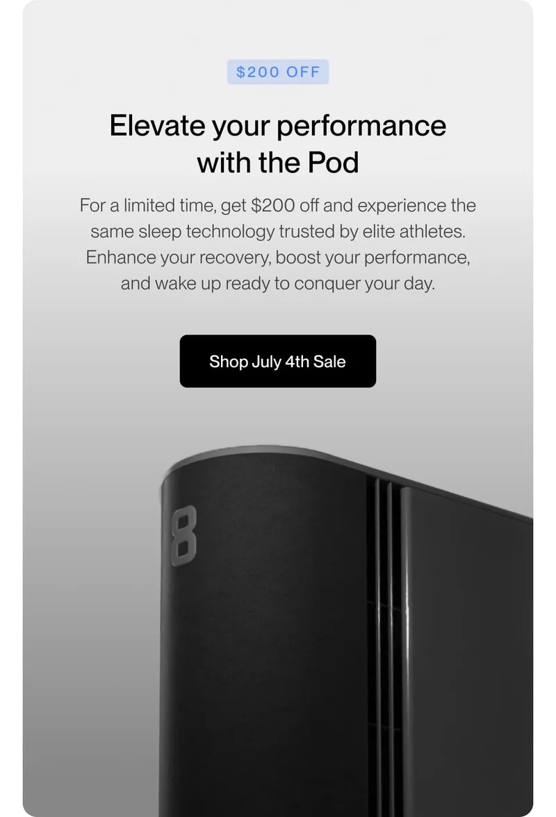 Elevate your performance with the Pod