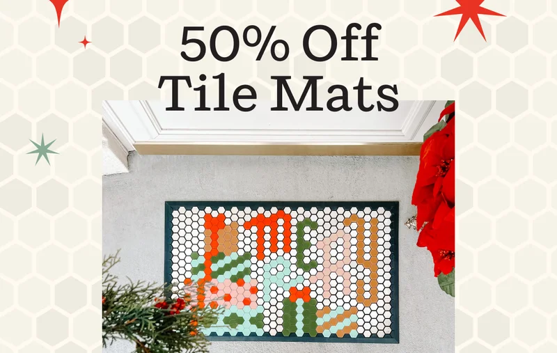 50% Off Tile Mats