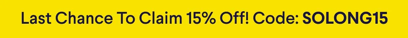 Use code discount code for 15% off! Last chance!