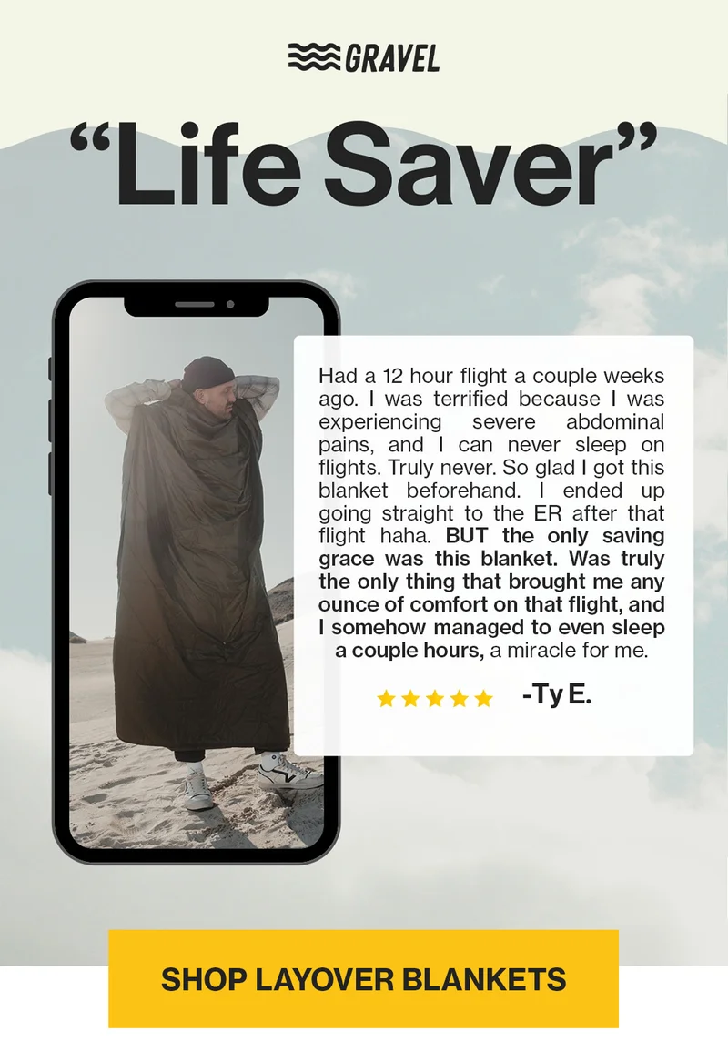 life saver - shop Layover Blankets