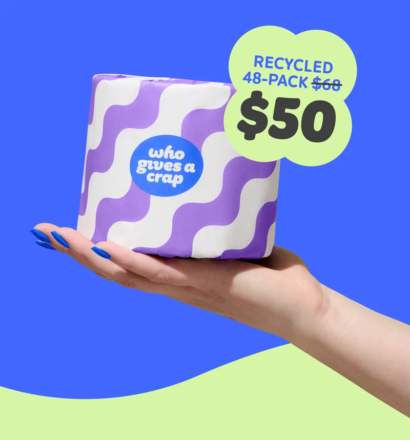 RECYCLED 48-PACK $68 NOW $50