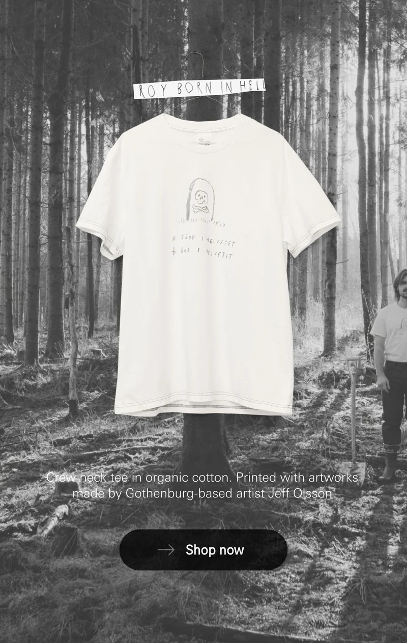 Roy Born In Hell T-shirt Offwhite